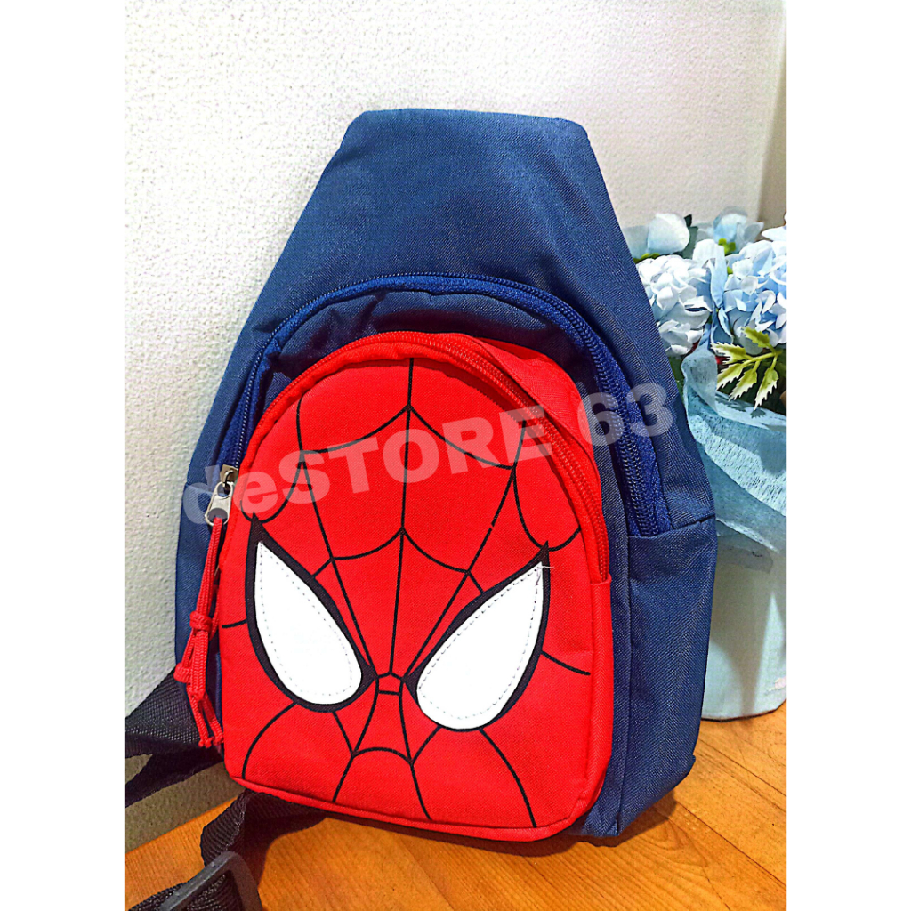[Pre-Loved] Waistbag Anak Motif Spiderman