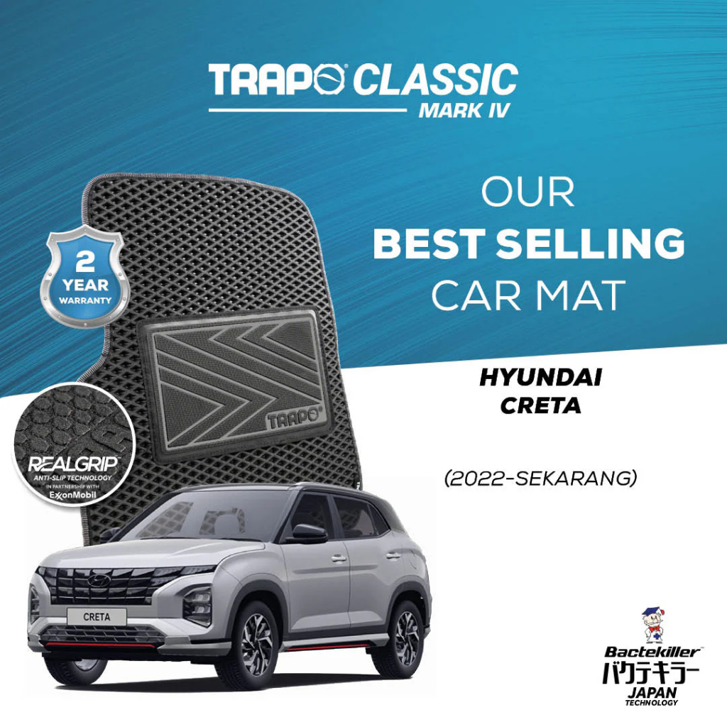 Karpet Trapo Hyundai Creta (2022-Sekarang) Karpet Mobil Hyundai Creta Fullset