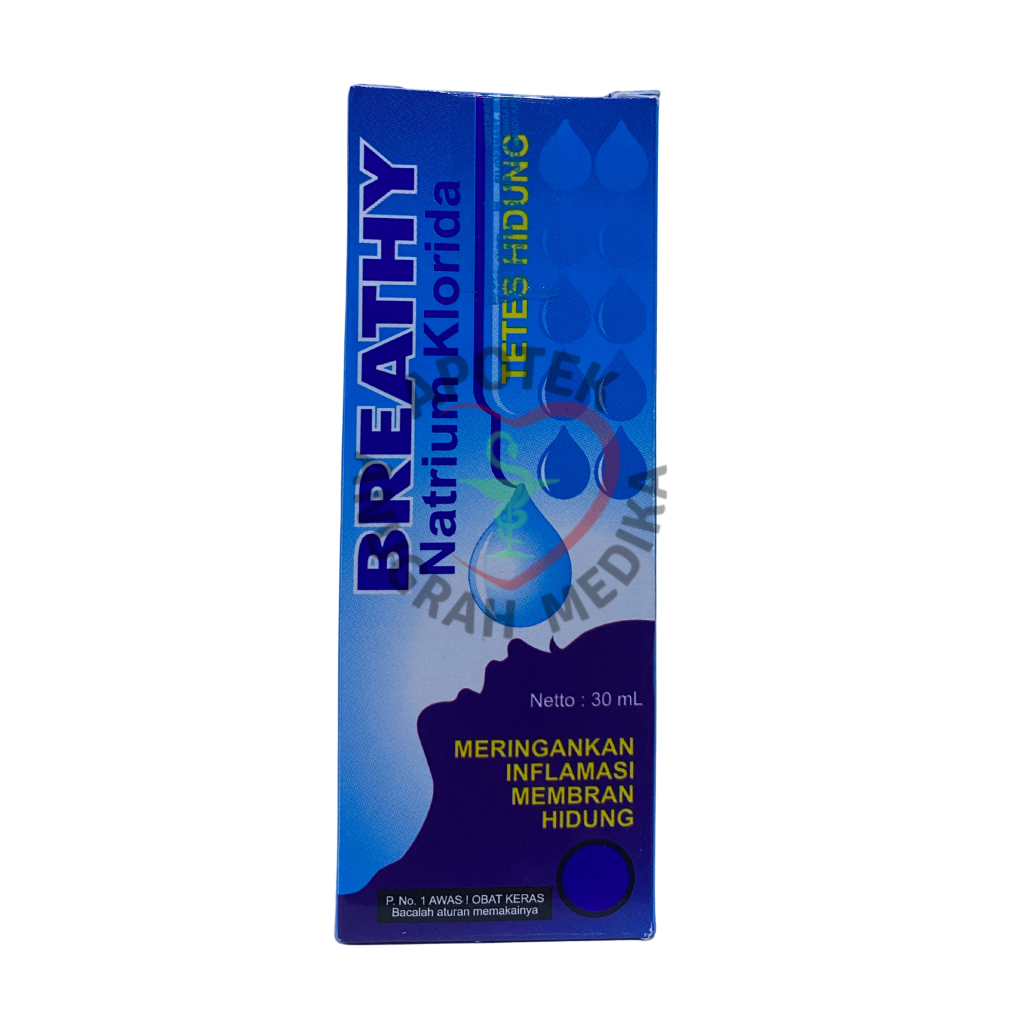 Breathy Nasal Drop 30ml | Obat Tetes Hidung Khusus Anak dan Bayi