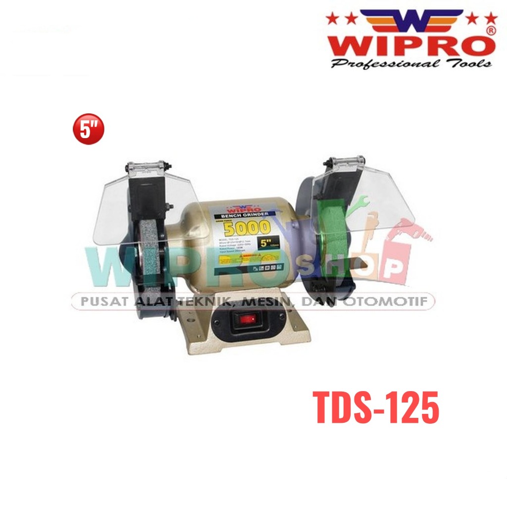 WIPRO TDS-125 - Gerinda Duduk (5'')