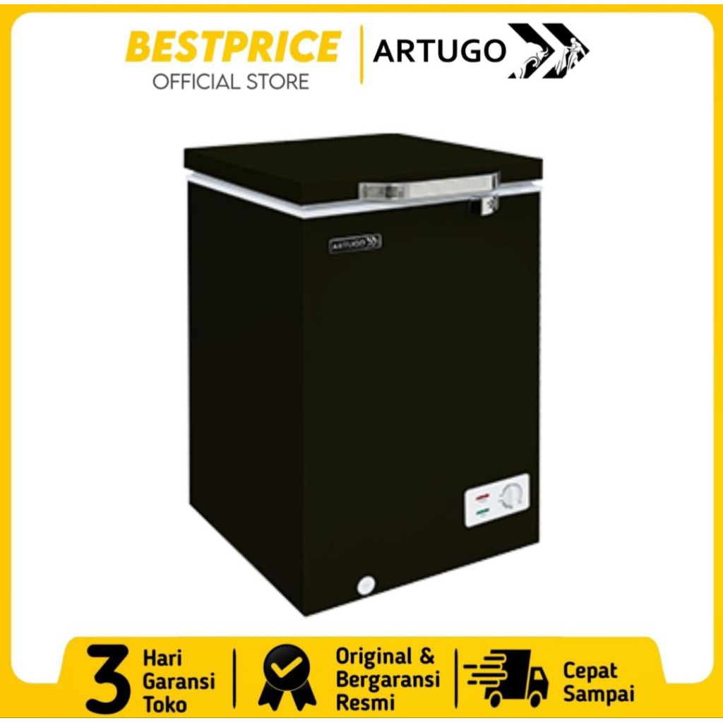 BOX FREEZER ARTUGO 100LITER CF-101DN CHEST FREEZER ARTUGO 100L BOX FREEZER ARTUGO 100 LITER ARTUGO C