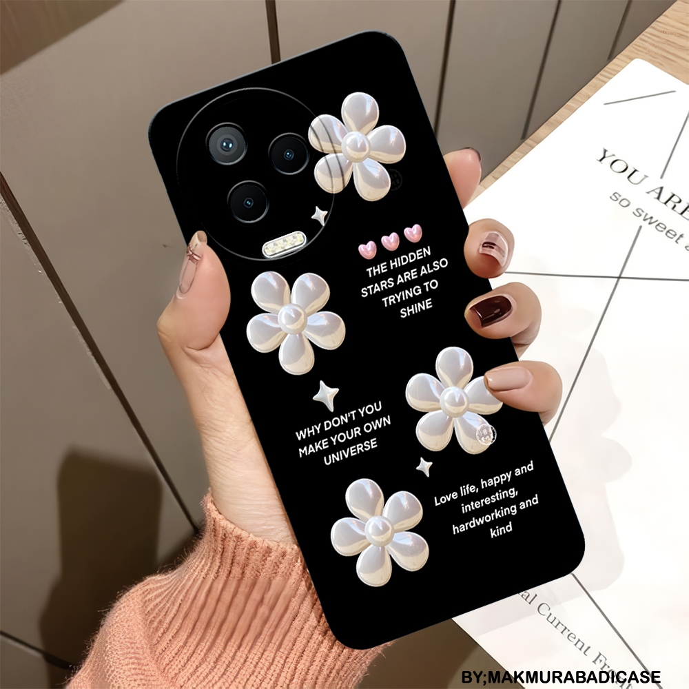 Case Compatible Infinix Note 12 2023 - Infinix Note 12i 2022 - Infinix Note 11 NFC  - Motif Aestheti