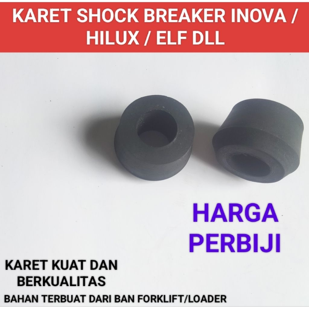 karet shock breaker Innova Hilux elf truck karet shock Innova Hilux elf truck