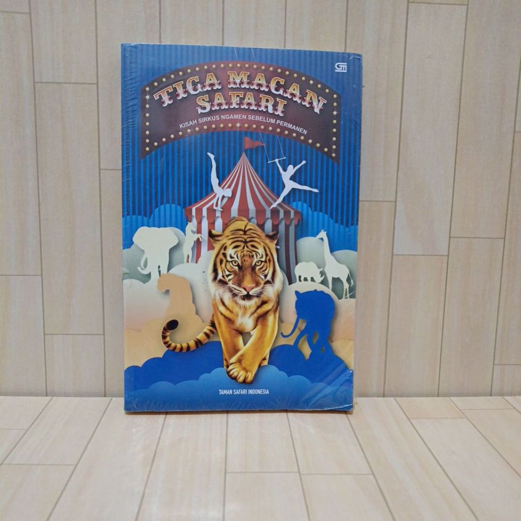 Buku Bacaan Anak Tiga Macan Safari Taman Safari Indonesia