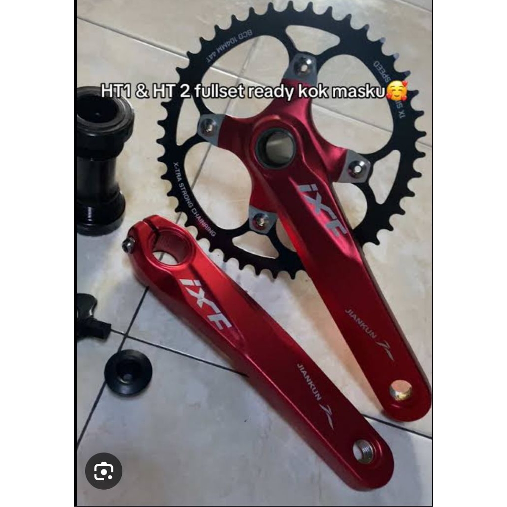 crank ht1 dan ht2 fullset komplit BARU meroca ixf strummer