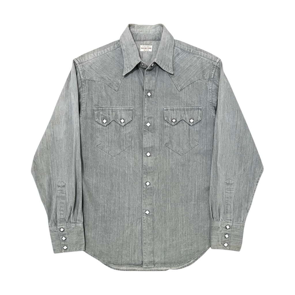 Sugar Cane Western Denim Shirt