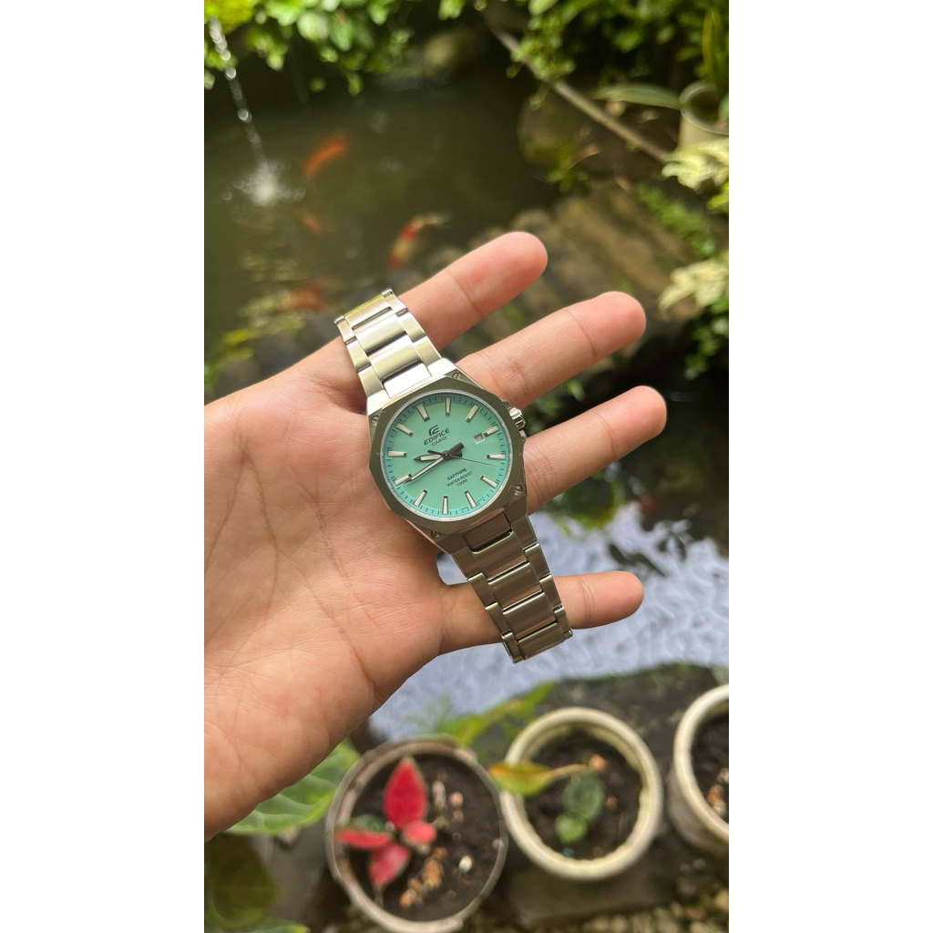 Casio Edifice Tiffany Blue dial EFR-S108D-2BVUDF