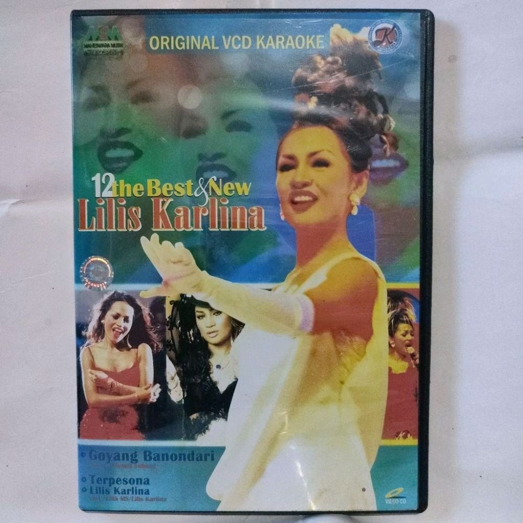 VCD KARAOKE 12 BEST & NEW LILIS KARLINA