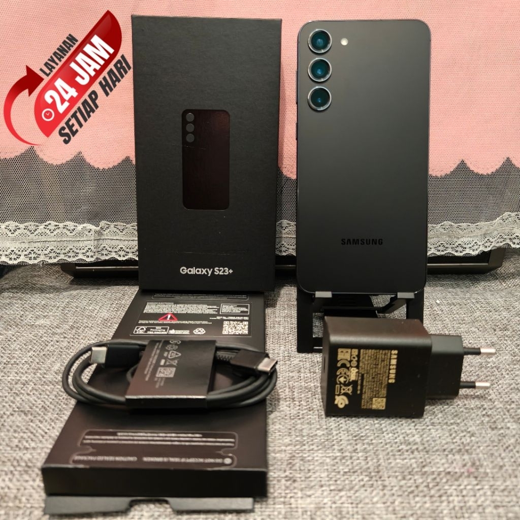 Samsung S23+ S23 Plus + 5G | Memory 256 256gb | Fulset Garansi SEIN Indonesia | Mulus NoMinus Banyak