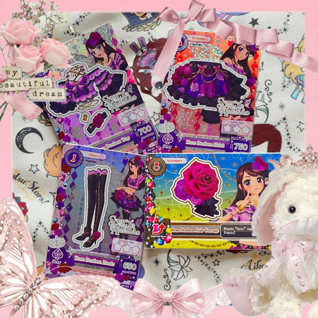 [OFFICIAL] KARTU AIKATSU ROSE BONBON PREMIUM RAN SHIBUKI