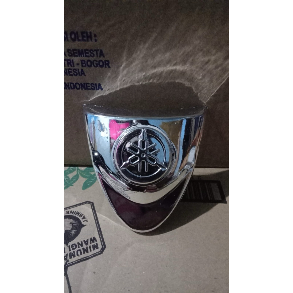 EMBLEM PANEL YAMAHA F1ZR fizr pnp vega r lama chrome tebal