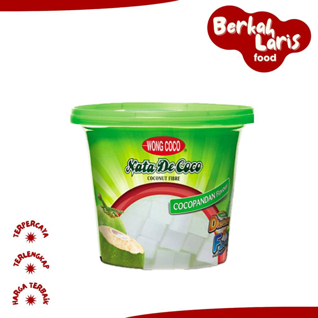Wong Coco Nata de Coco Cocopandan Ember 1 kg