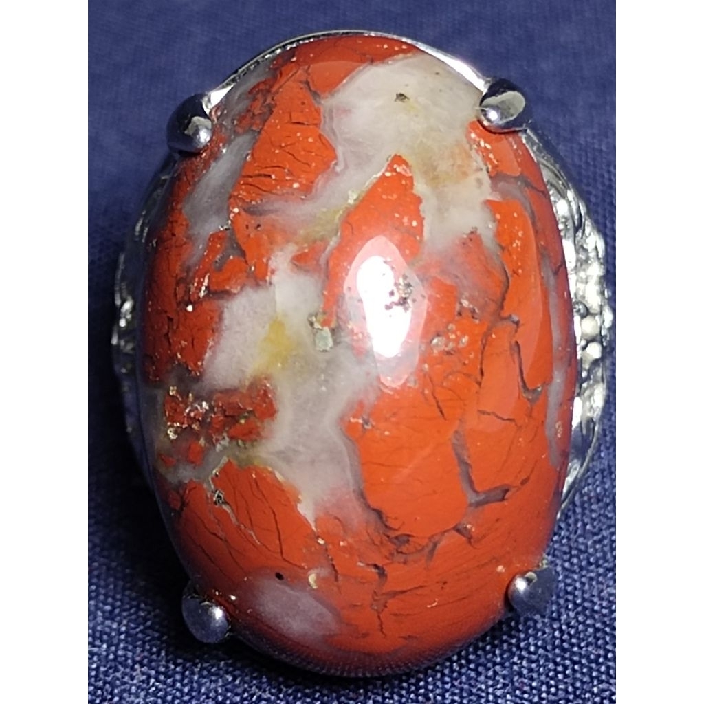 Natural Jasper / Batu Ati Ayam, MERAH, 1