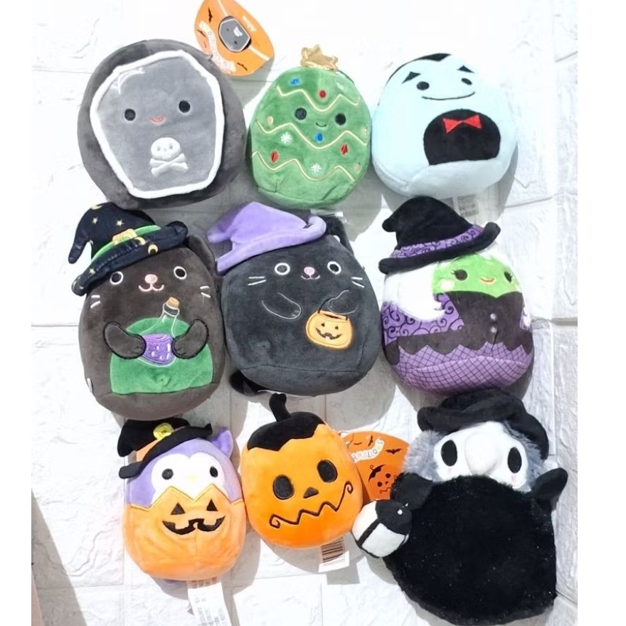 boneka squishmallow boneka lembut original brand karakter kucing penyihir cham cleo witcher drake dr