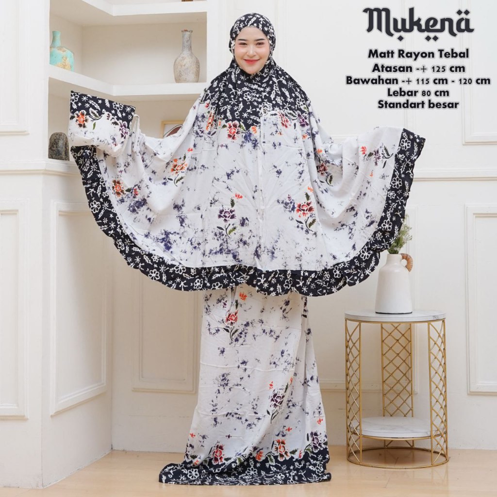 ARIEFA BATIK - MUKENA DEWASA - MUKENA BATIK CAP - MUKENA RAYON SAMITEX - MUKENA TERBARU 2021 - MUKEN