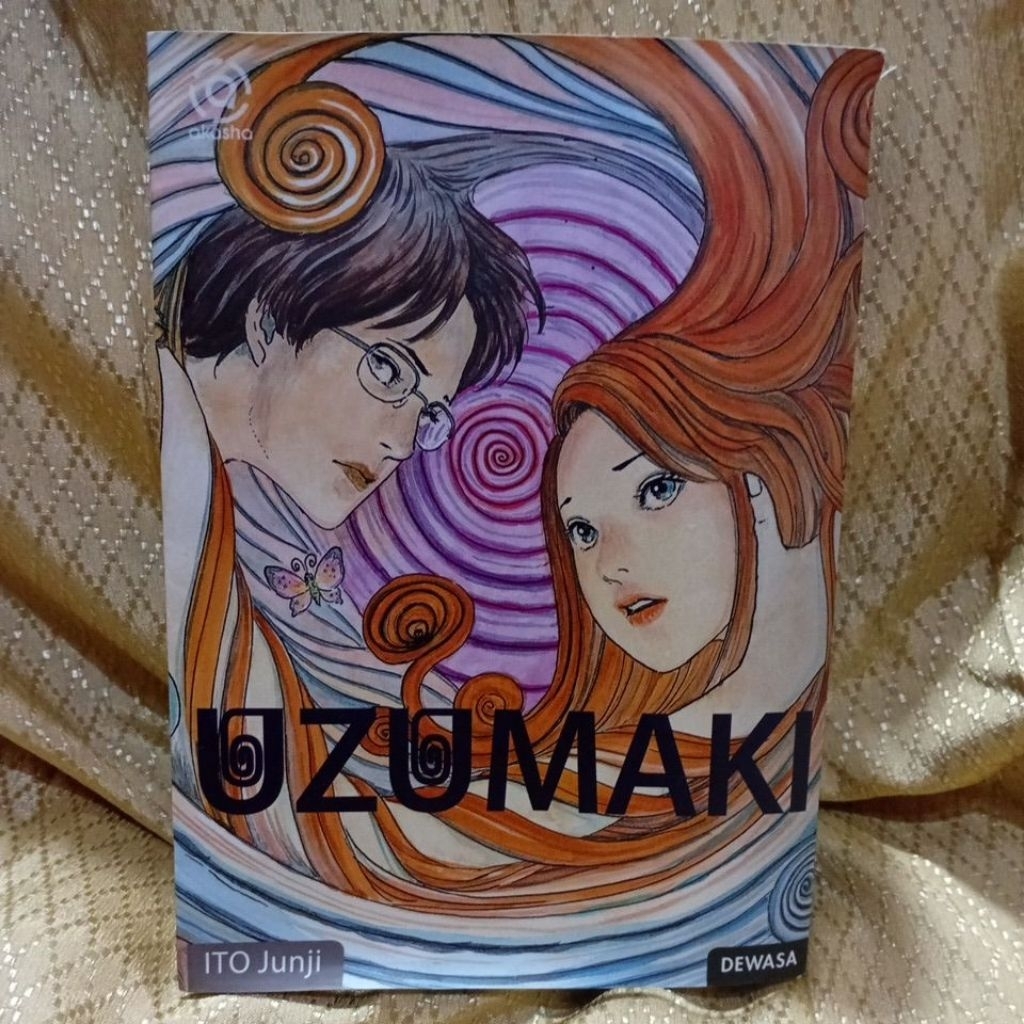 komik uzumaki,kondisi buku baik used seken bekas preloved original