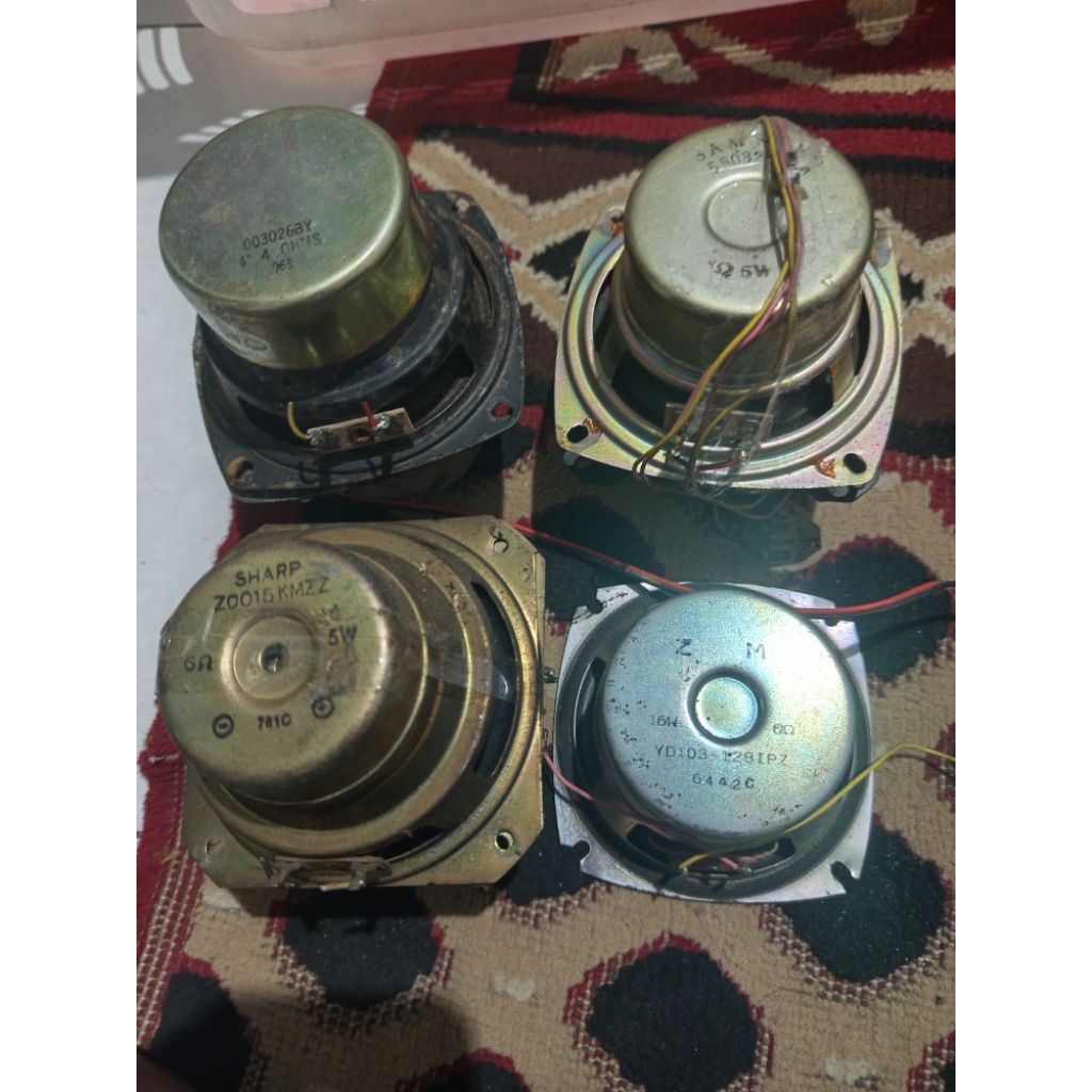 speaker woofer 4in promo