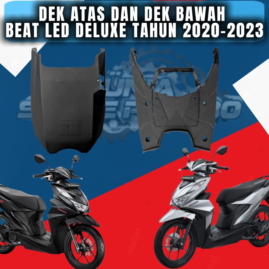 Dek atas Dan dek bawah beat LED deluxe tahun 2020-2023