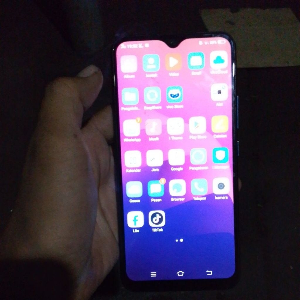 Vivo y17 ram8 internal  256