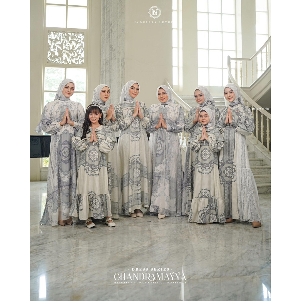 FREE HIJAB | CHANDRAMAYYA FAMSET BY NADHEERA LUXURY