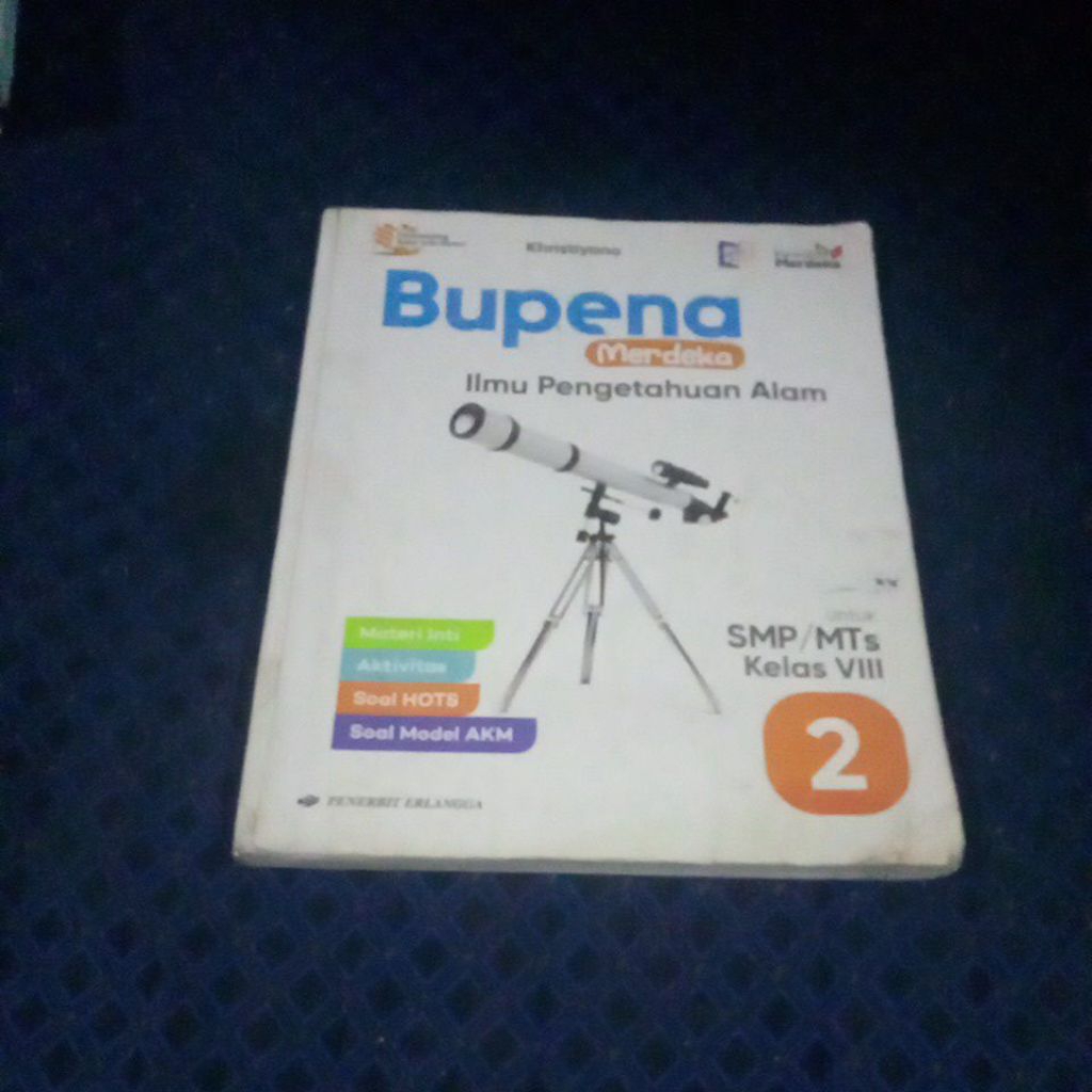 BUPENA KELAS 2 SMP KURIKULUM MERDEKA ERLANGGA