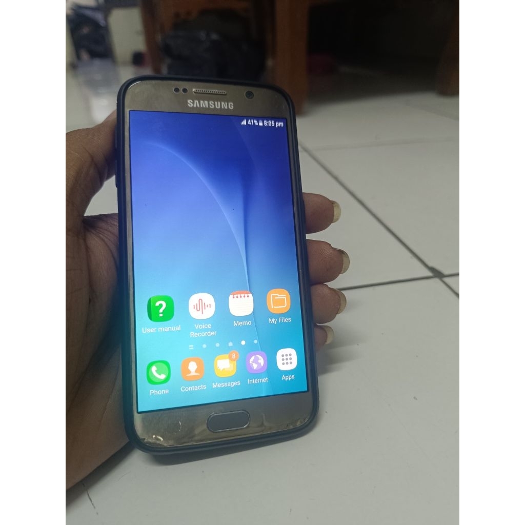 lcd Samsung s6 flat tested