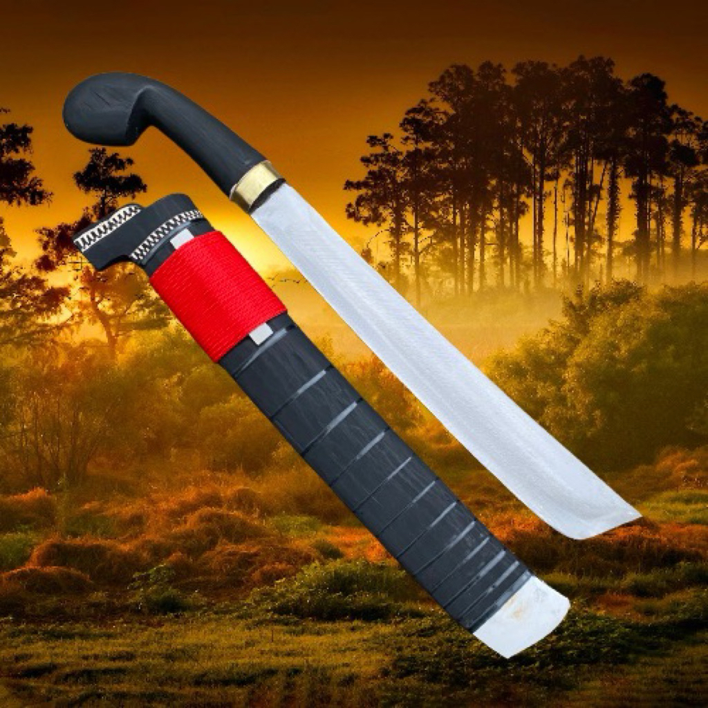 Golok Serbaguna Baja Per Banten 28-30 cm - Tajam, Kuat, Serbaguna