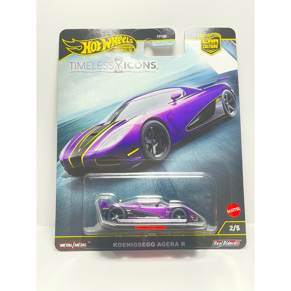 Hot Wheels Premium Koenigsegg Agera R Timeless Icons