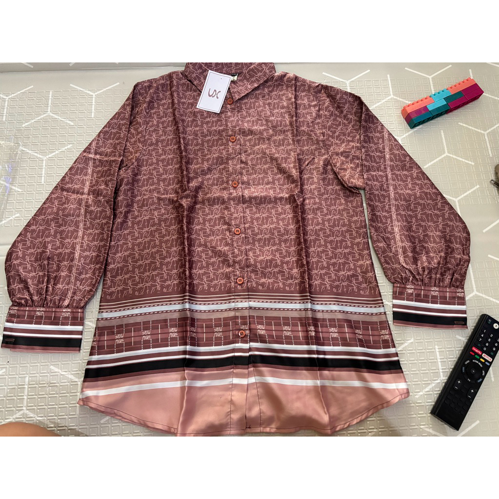 New Vanilla Hijab Blouse Atasan Panjang