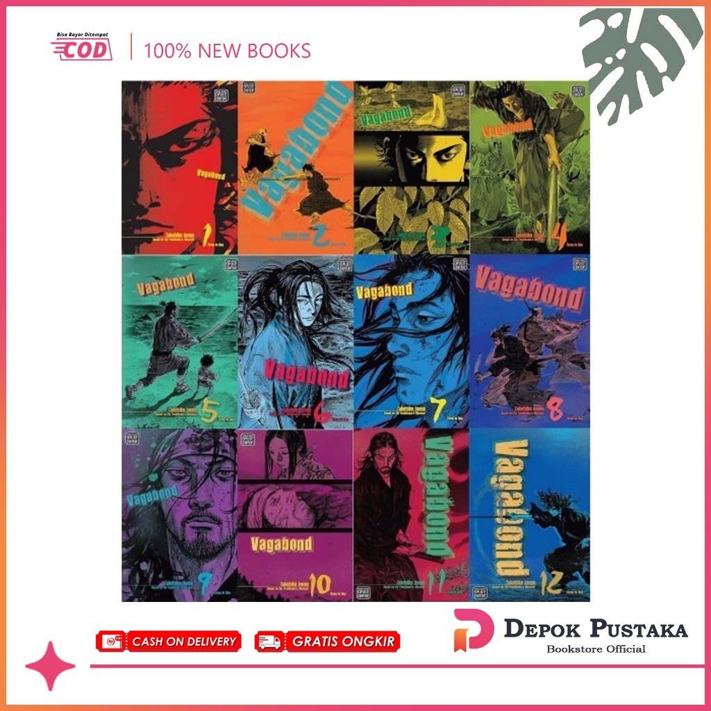 Vagabond (VIZBIG Edition), 12 Book series