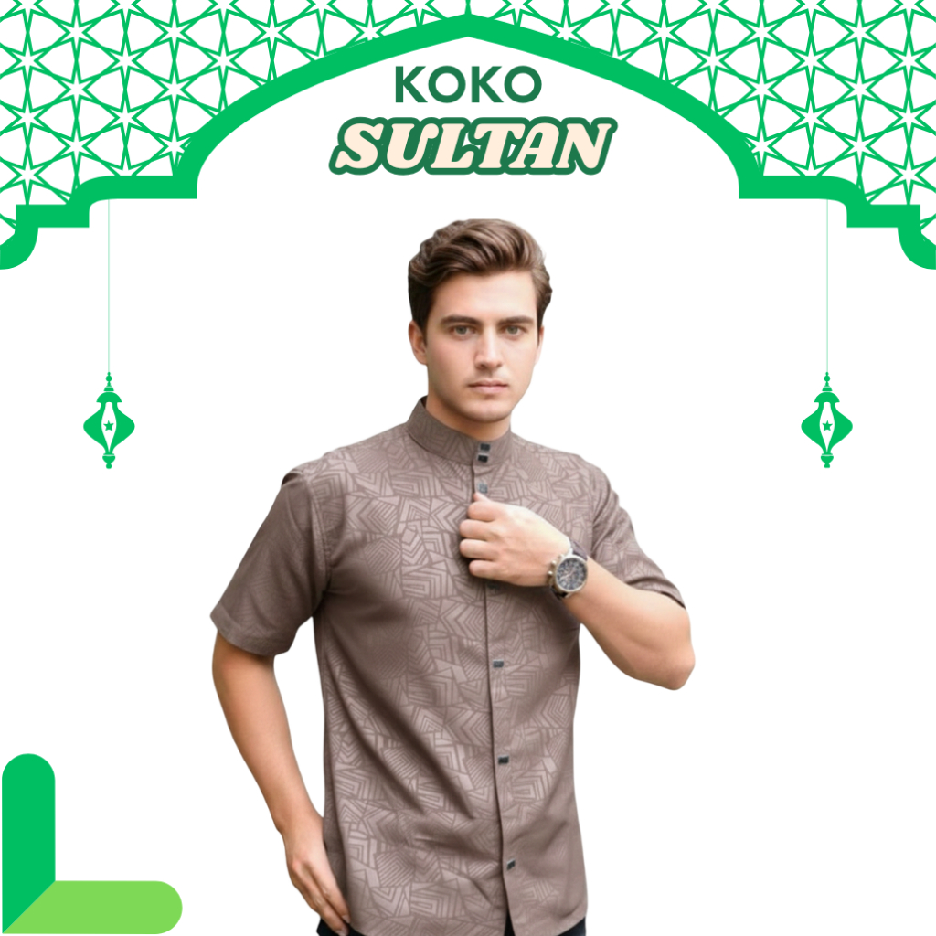 Baju Muslim Koko Pria Dewasa Sultan Terbaru