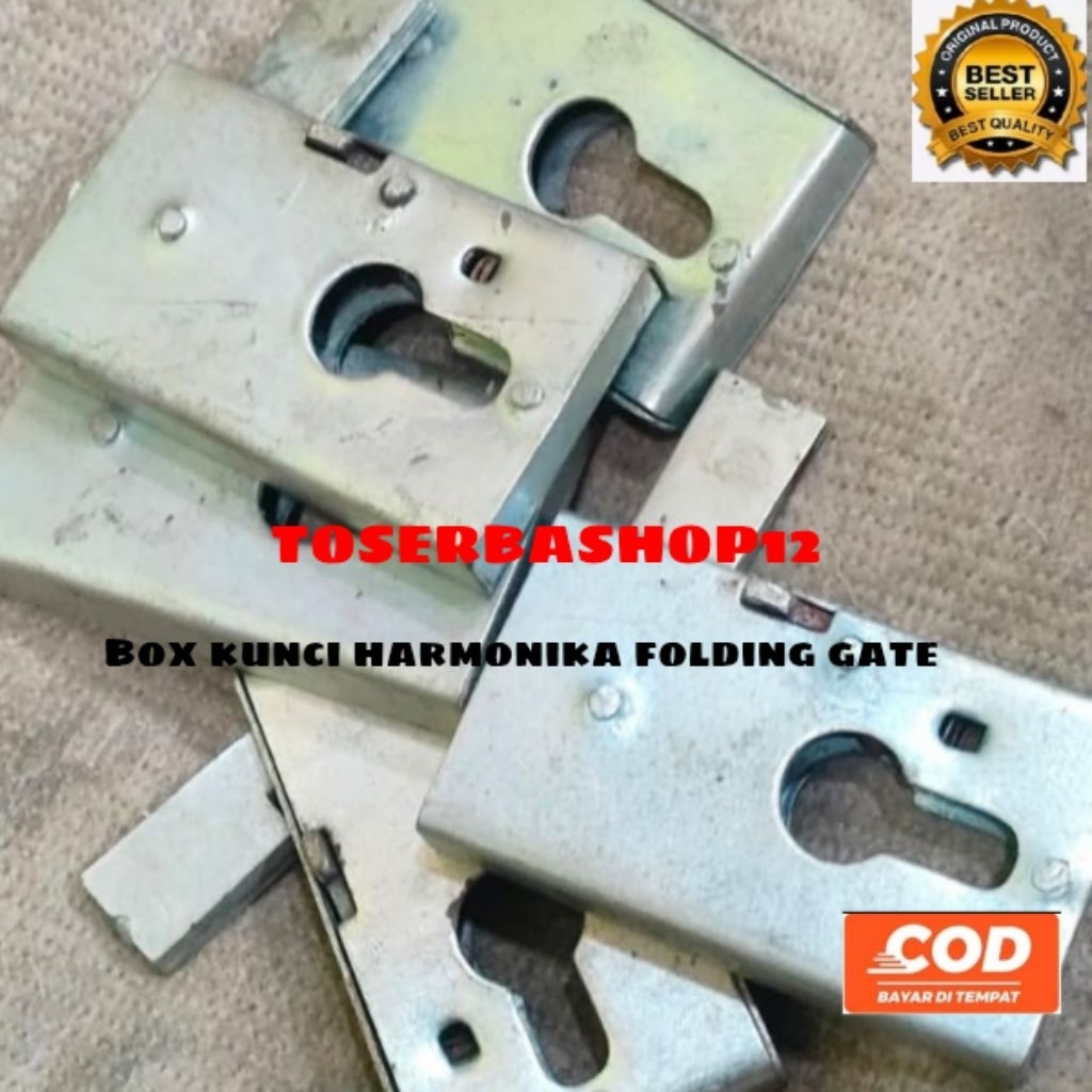 Box Kunci Folding gate,Harmonika+ Silinder