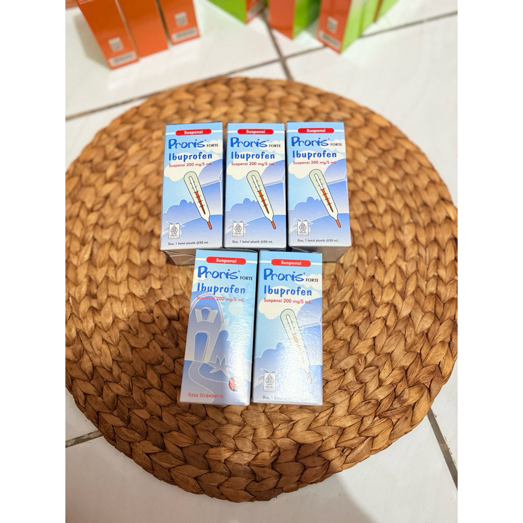 Proris Forte Syrup Ibuprofen