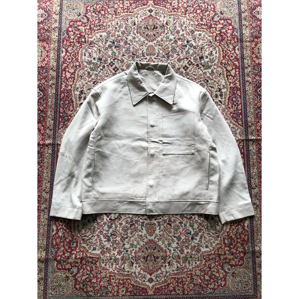 Coor overfit wool chrome jacket Vintage work jacket H859