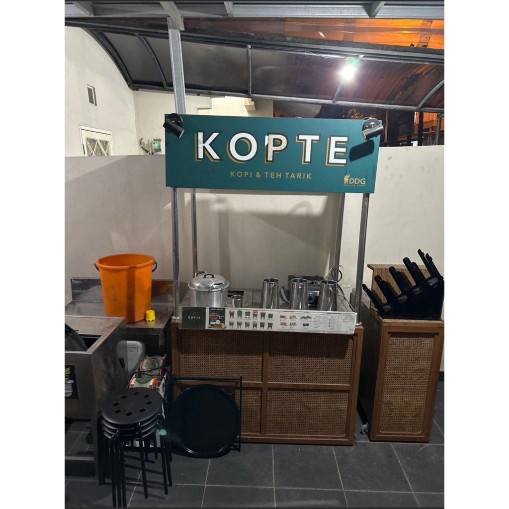 Booth Kopi Teh Tarik