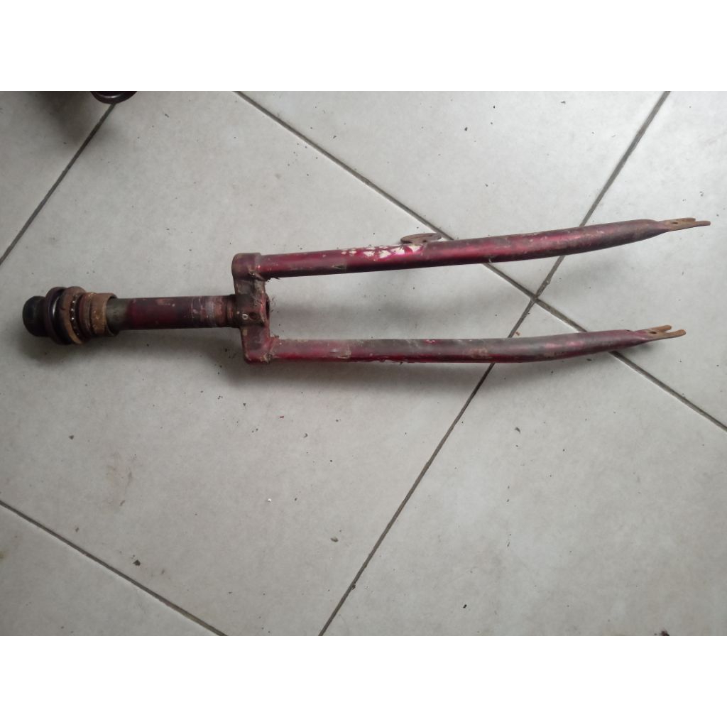 fork sepeda mini UK 26 Bekas