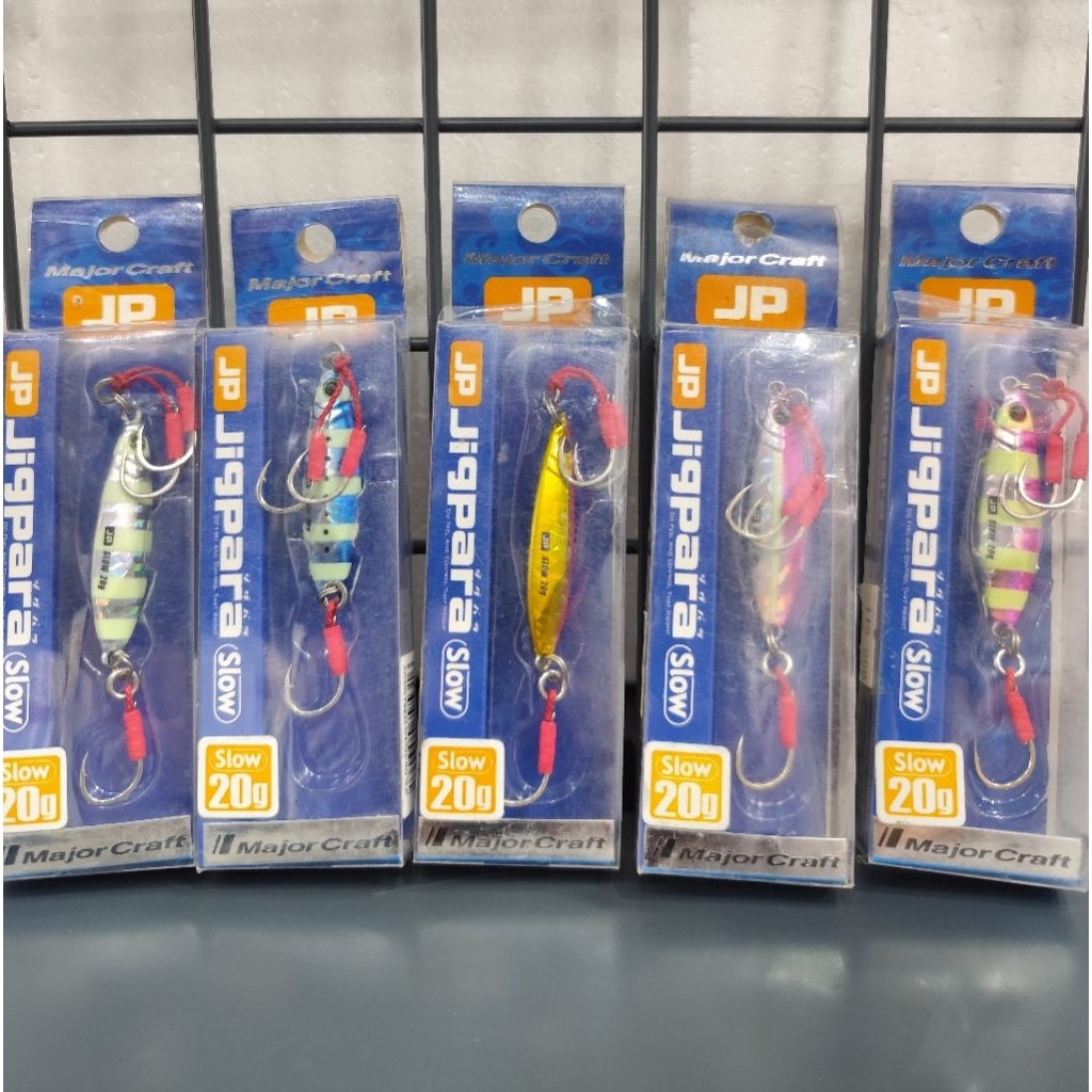 Umpan Major Craft Jigpara Slow 20g, 30g, 60g.