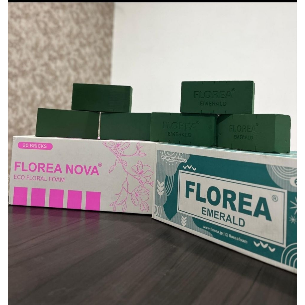 florea nova / oasis basah / floral foam / busa basah