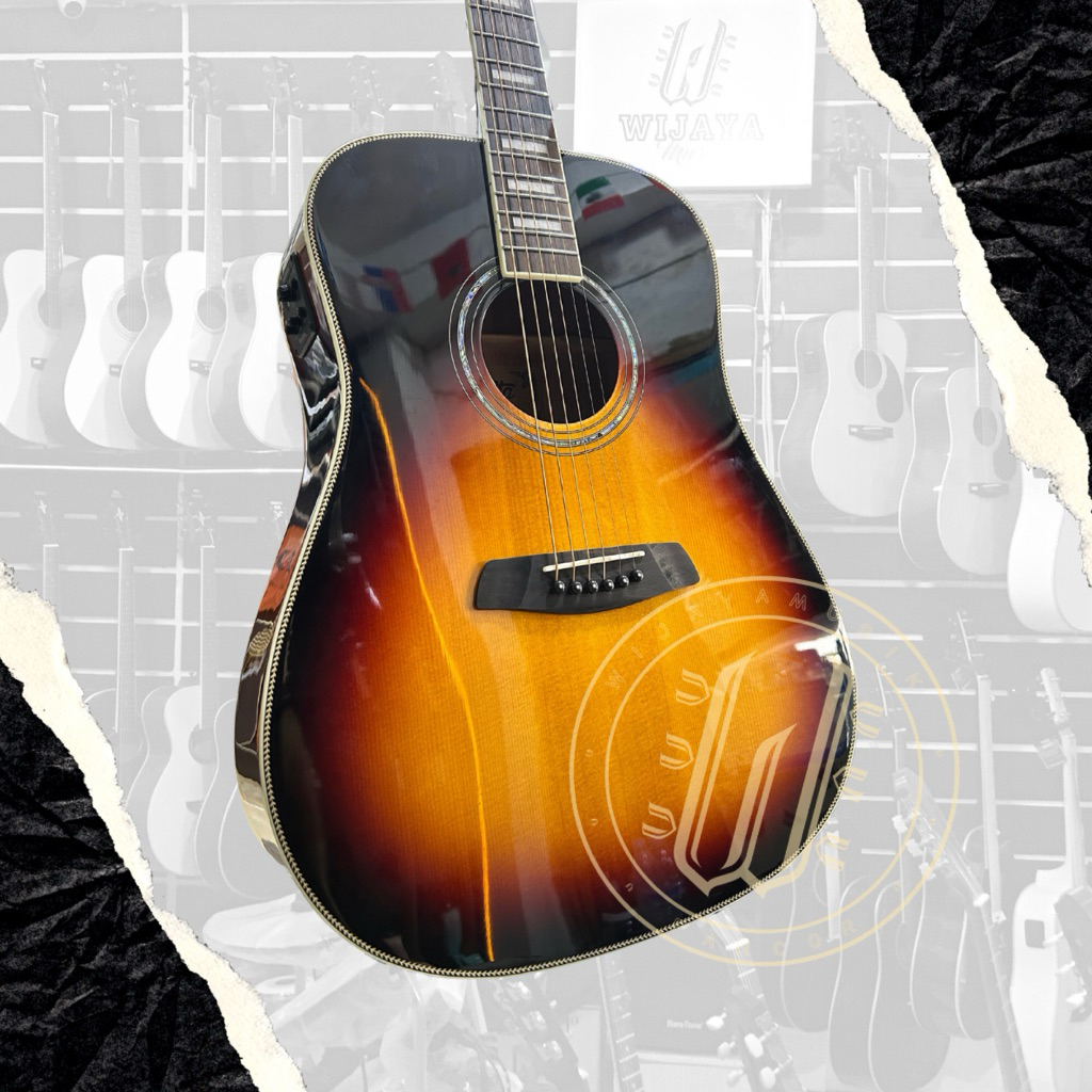 Gitar Akustik Cetta DR 32SE TVS