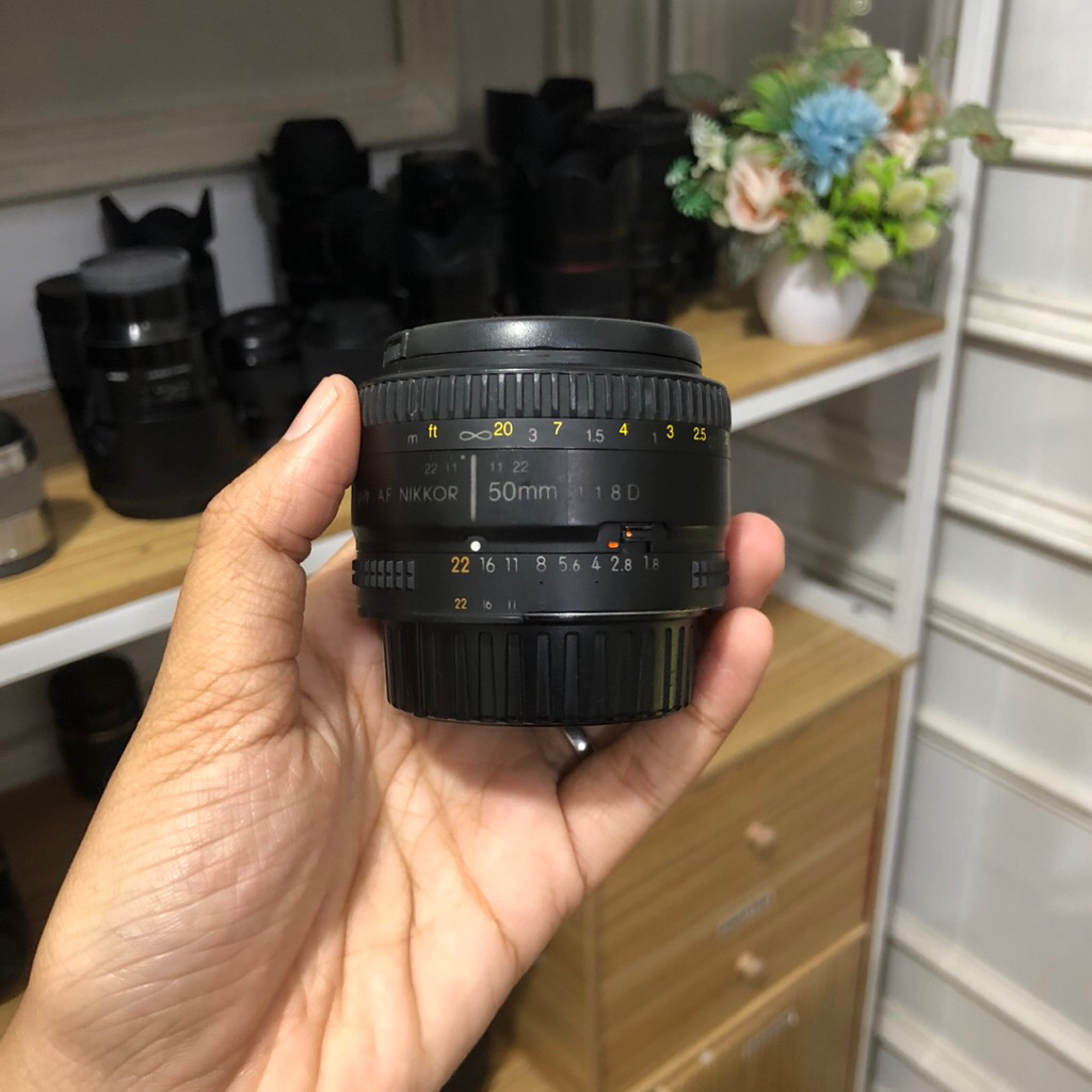 lensa 50mm f1.8 afd nikon