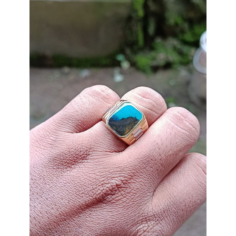 Cincin bacan Doko Kembang kristal Natural