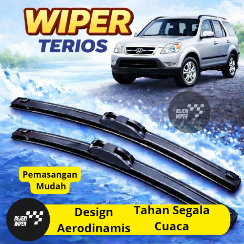 Wiper Frameles Terios 2006 – 2016 Wiper Terios Lama Wiper 1 Set