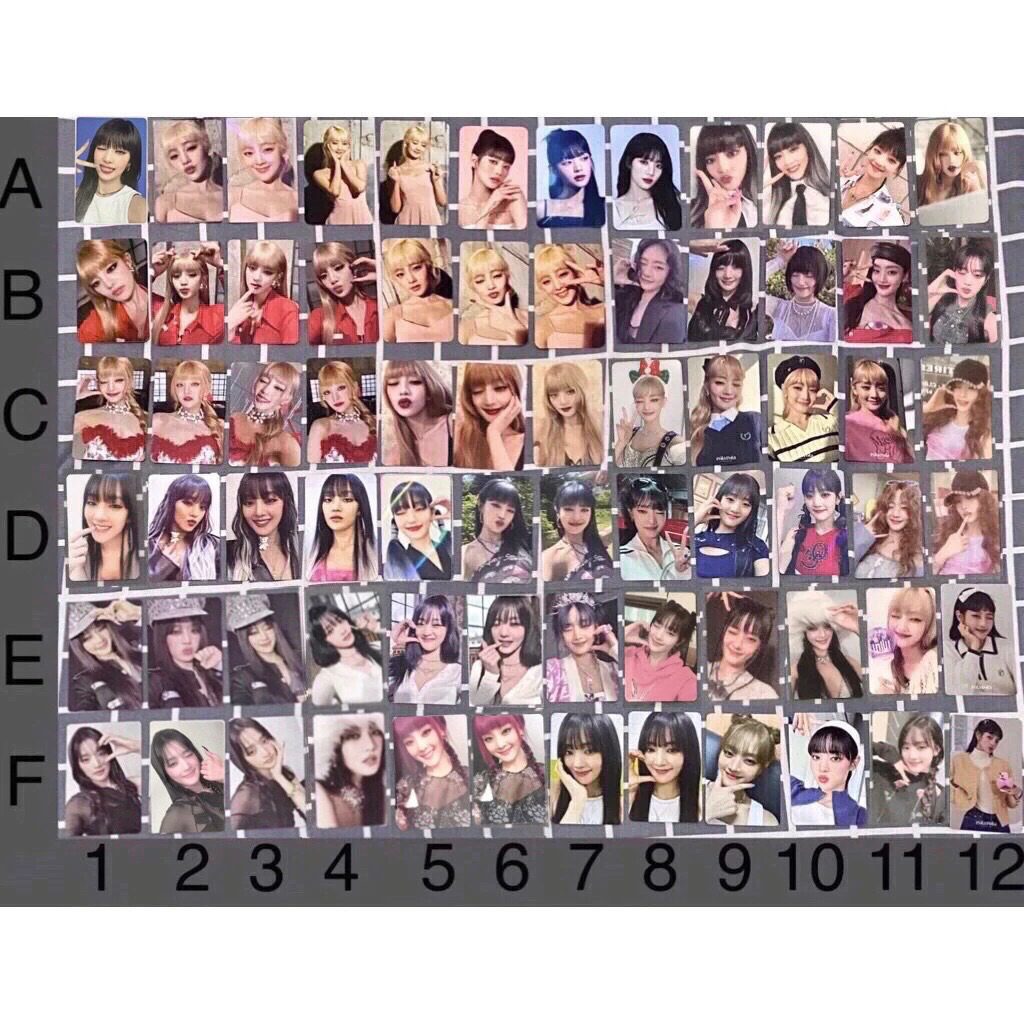 Official photocard minnie i-dle (g)i-dle album pc miyeon soyeon yuqi shuhua gidle