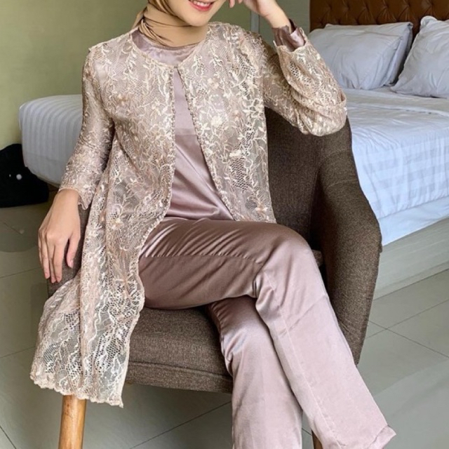 AYLIN SETELAN KONDANGAN OUTER KONDANGAN BAJU KEBAYA SETELAN OUTER LEBARAN 2026