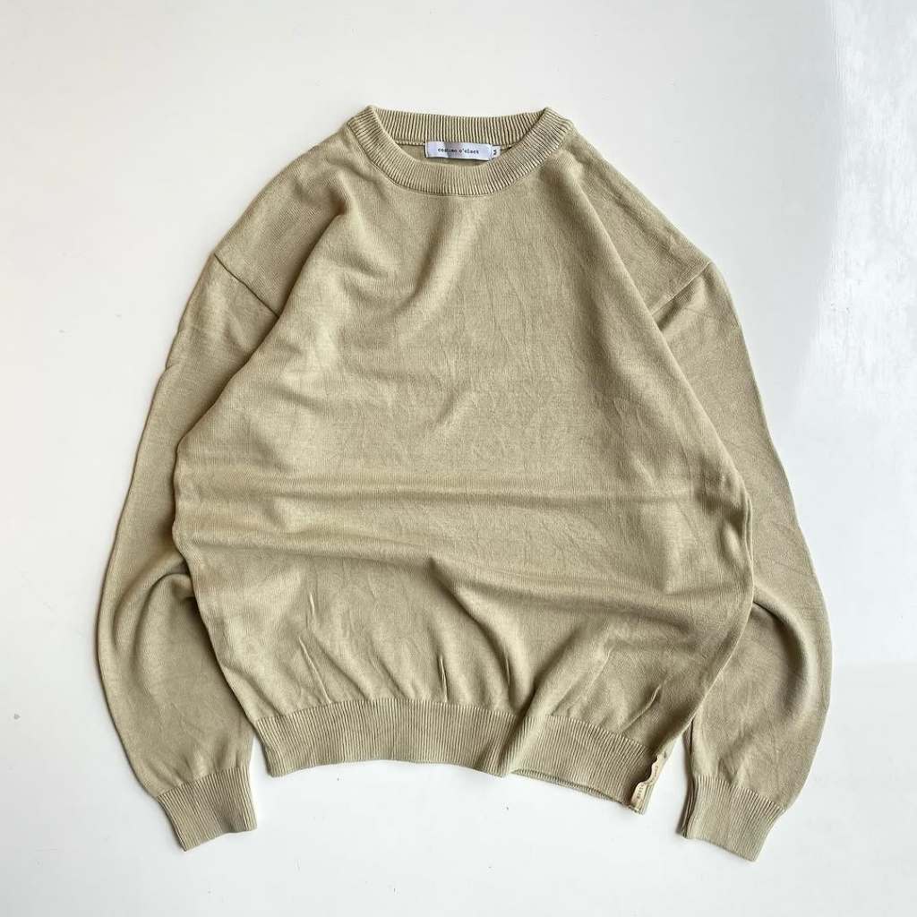 COSTUME O'CLOCK COTTON KNITWEAR SWEATER | RAJUT | OUTERWEAR | XSTOB