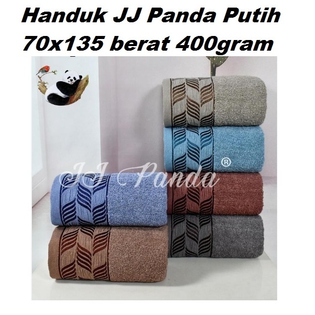 Handuk JJ Panda Putih 70x135