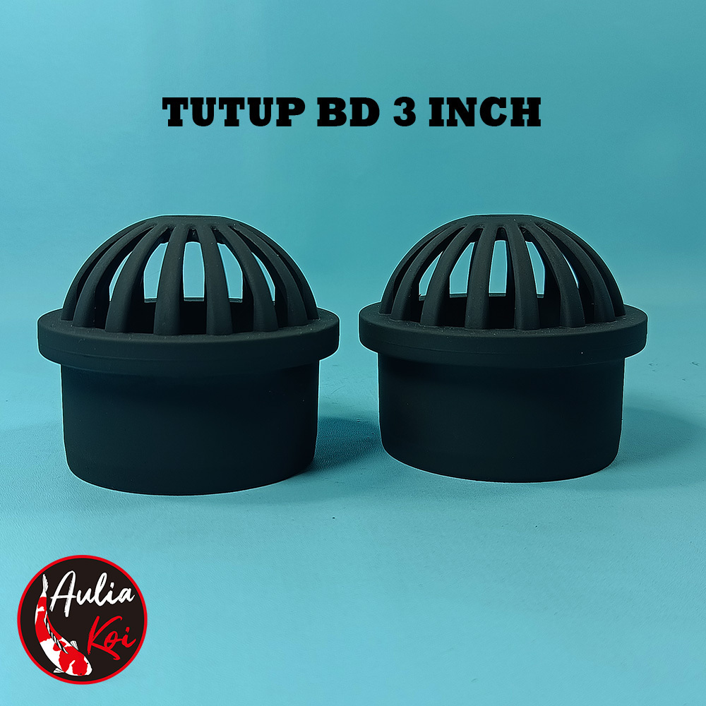 Tutup Bottom Drain 3 inchi | Tutup bottom drain kolam koi 3 inch