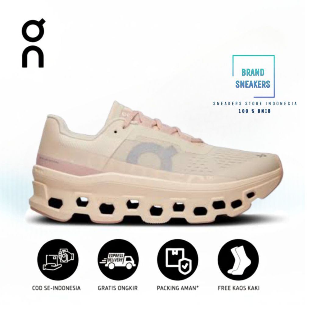 Sepatu On Cloud Monster Moon Fawn Women's shoes Casual Sneakers Running