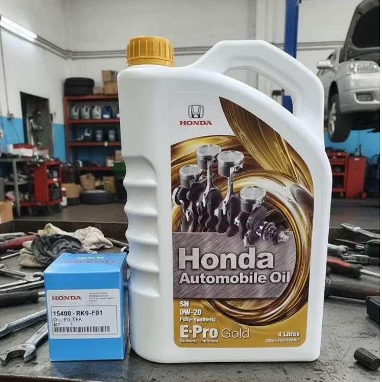 Promo Paket Oli Honda Epro Gold 0W-20 + Filter Oli Brio Mobilio HRV CRV BRV JAZZ CITY CIVIC