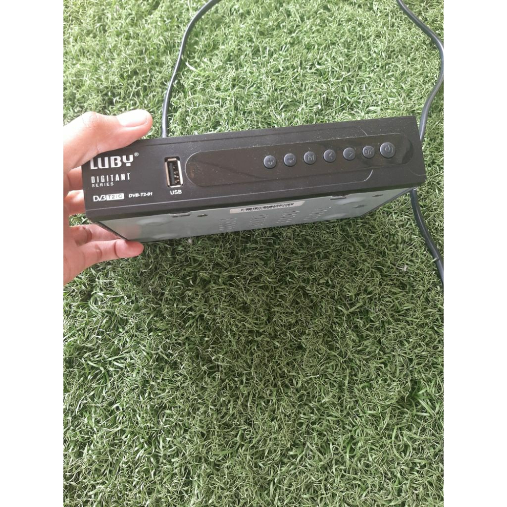 stb luby set top box tv digital bekas preloved